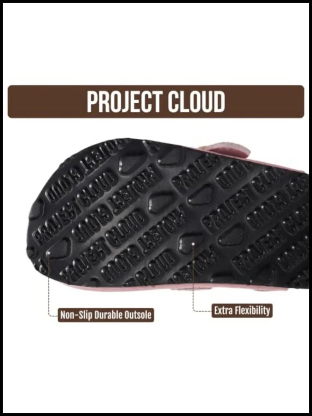 Genuine Leather Non Slip Clogs with Cork Footbed Memory Foam Insole Arch